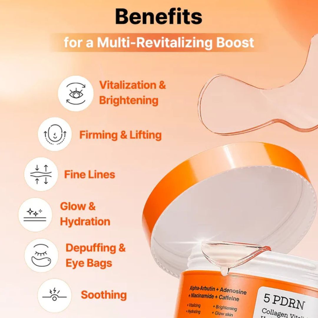 5 PDRN + Collagen Eye Reset Patches
