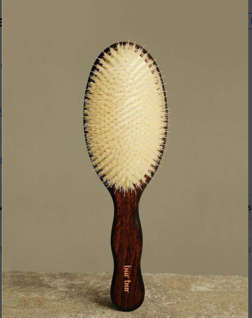 Wooden Paddle Hair Brush