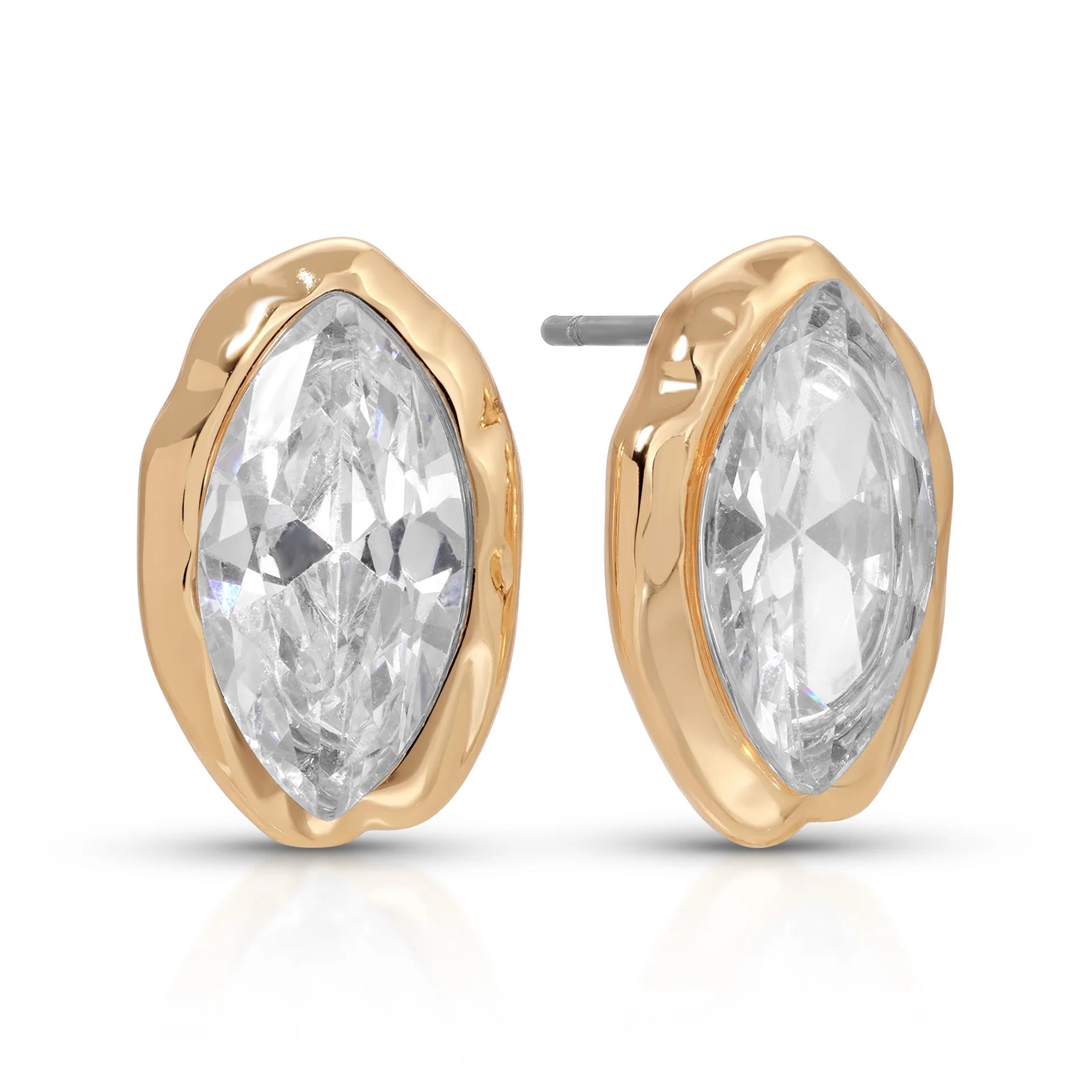 Marquise Crystal Studs