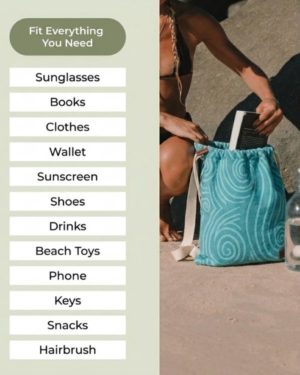 PackLight - The 2 in 1 Towel Bag